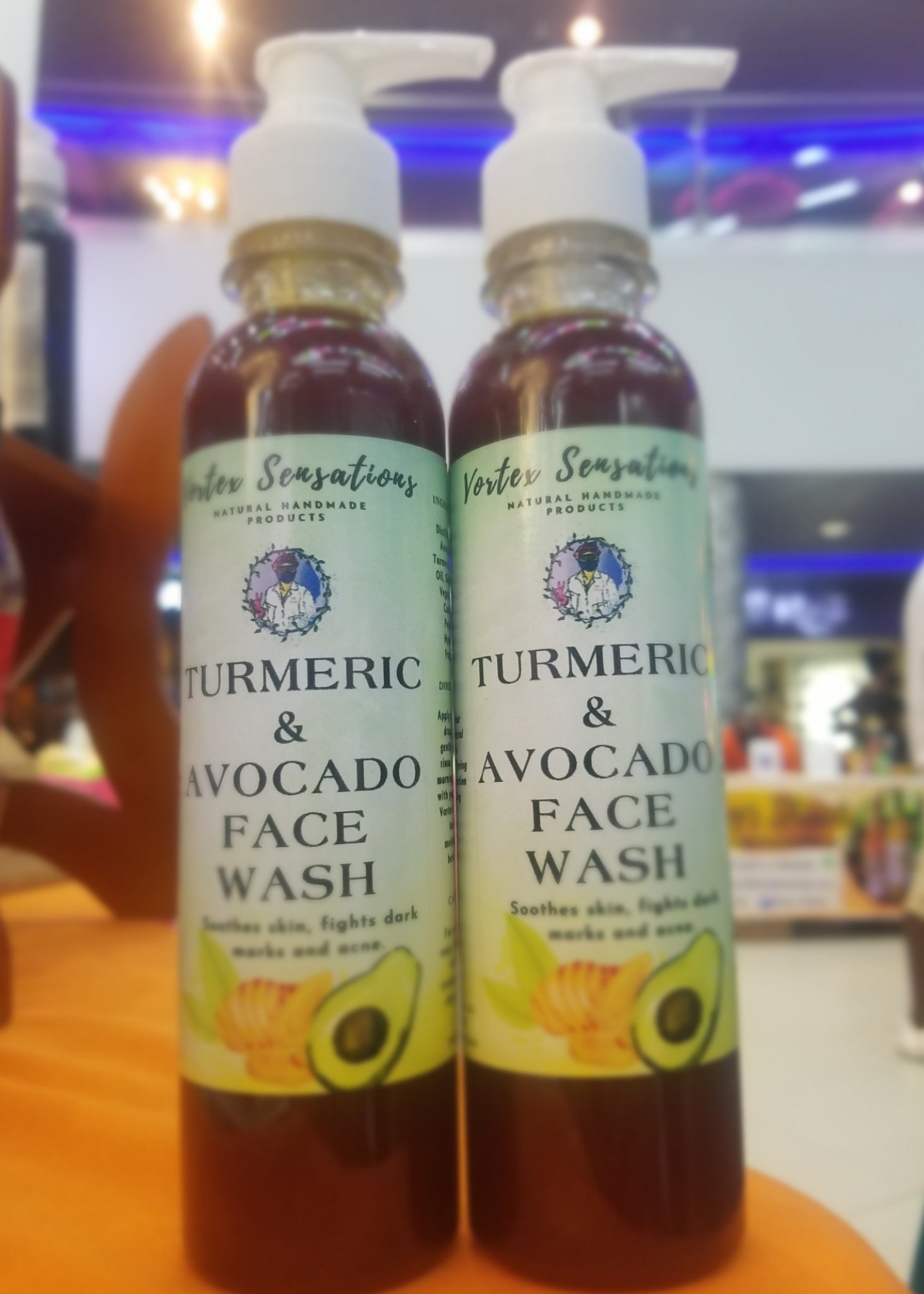 Avocado & Turmeric Face Wash
