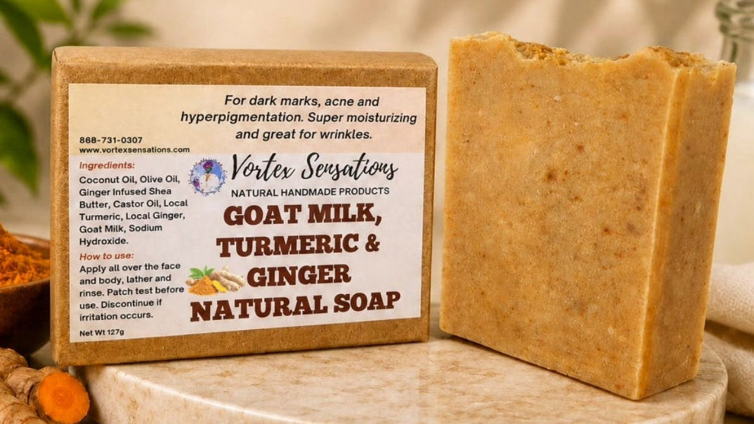 Goat Milk with Turmeric and Ginger Soap