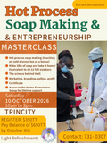 October: Hot Process Soap Making & Entrepreneurship Masterclass (Trincity)
